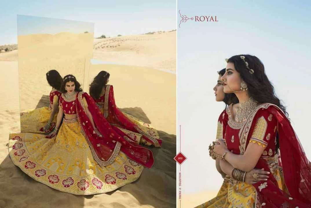 Royal bridal lehenga uploaded by Agarwal Fashion  on 3/2/2021
