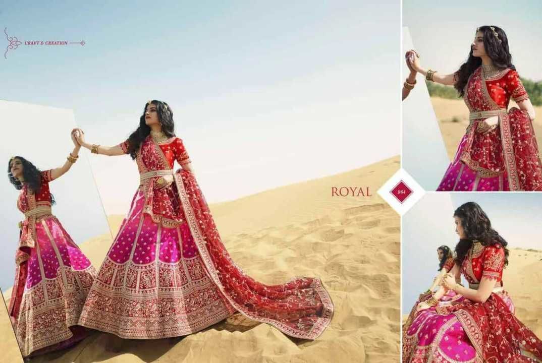 Royal bridal lehenga uploaded by Agarwal Fashion  on 3/2/2021