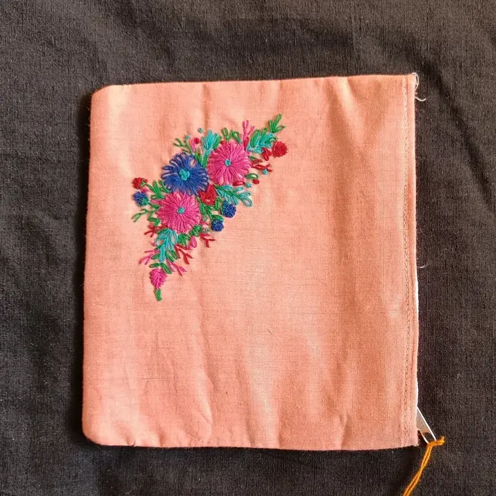 Hand embroidered pouches  uploaded by business on 4/2/2023