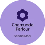 Business logo of Chamunda parlour and general stores
