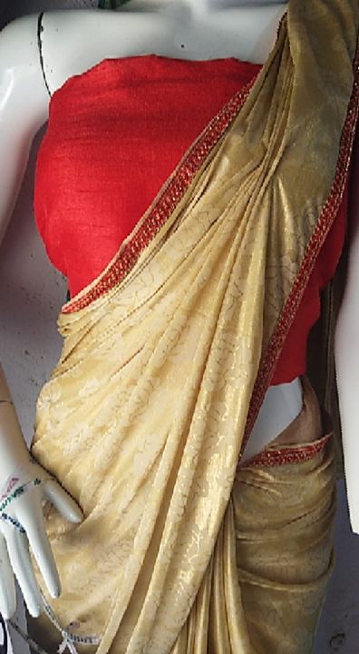 Lycra material saree  uploaded by business on 4/2/2023