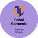 Business logo of dabal garments