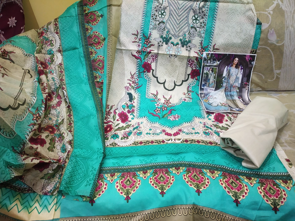 Pakistani catlouge lawn cotton and bagh  uploaded by Aaniya's fashion hub on 4/2/2023
