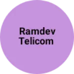 Business logo of Ramdev telicom