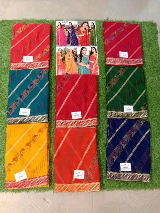 Fancy Printed Saree with Attractive Border uploaded by PURVANCHAL COLLECTION PRIVATE LIMITED on 4/2/2023