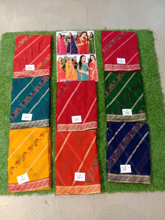 Fancy Printed Saree with Attractive Border uploaded by PURVANCHAL COLLECTION PRIVATE LIMITED on 4/2/2023