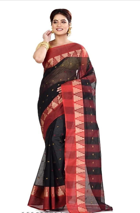 Tant cotton saree  uploaded by Matri Saree Center on 4/2/2023
