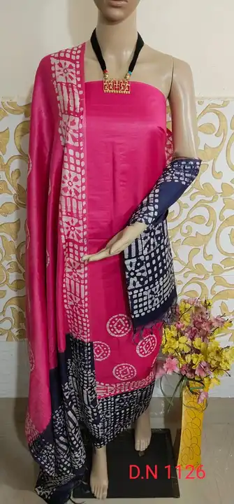 Khadi cotton batik print suit  uploaded by business on 4/2/2023
