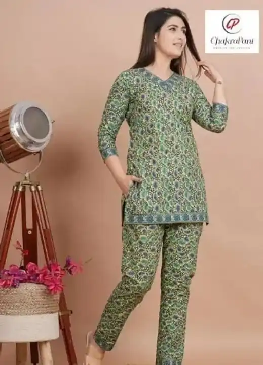 *Last Day Offer Price*

*❤️🤗SPECIAL OFFER

Cotton jaipuri printed night suit for women 

Size -  S, uploaded by Mehra collection on 4/2/2023