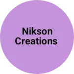 Business logo of Nikson creations