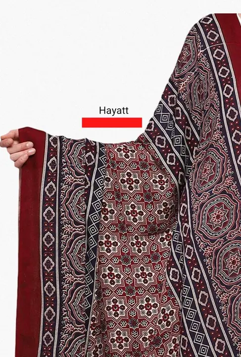 Ajrakh print dupattas full size uploaded by Hayatt craft on 5/21/2024