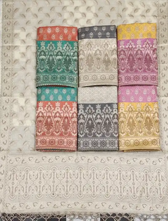 Banarasi Cotton Silk Suit  uploaded by Shahzad fabrics on 4/2/2023