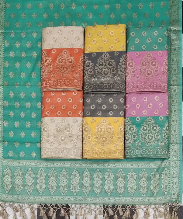 Banarasi Cotton Silk Suit  uploaded by Shahzad fabrics on 4/2/2023