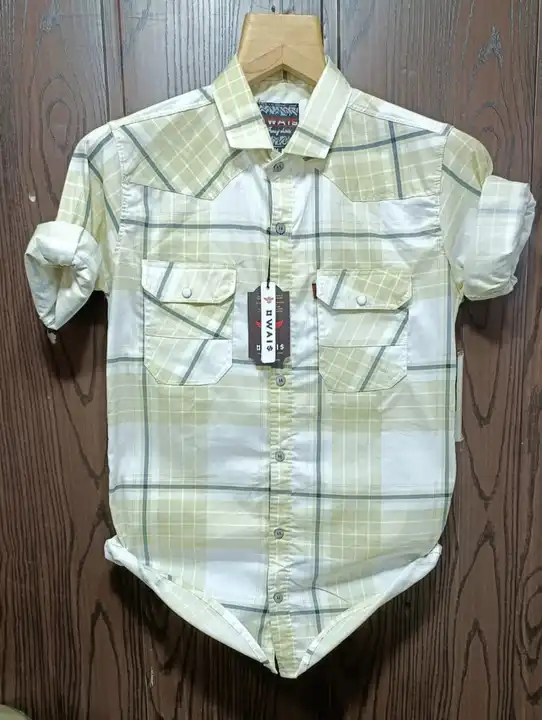 HEAVY COTTON CHECKSDOUBLE POCKET SIZE.M-L-XLRATE.350/-MINIMUM QUANTITY 30 PCS uploaded by Red And white Men's Wear on 4/2/2023