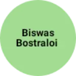 Business logo of Biswas bostraloi