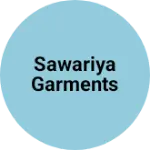 Business logo of Sawariya garments