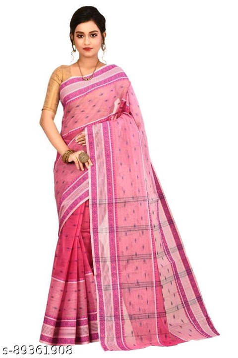 Catalog Name:*Banita Pretty Sarees*
Saree Fabric: Cotton
Blouse: Without Blouse
Blouse Fabric: No Bl uploaded by New world fashion shop on 4/2/2023