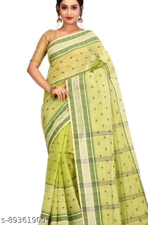 Catalog Name:*Banita Pretty Sarees*
Saree Fabric: Cotton
Blouse: Without Blouse
Blouse Fabric: No Bl uploaded by New world fashion shop on 4/2/2023