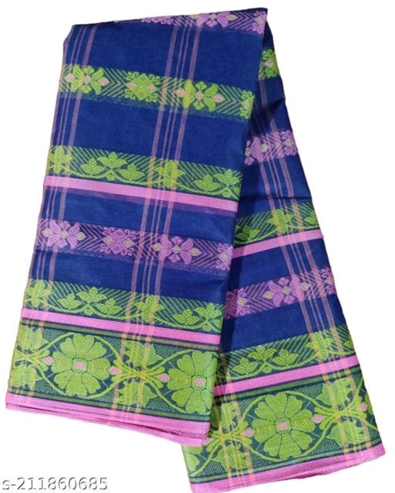 NEW ARRIVAL TANT SAREE
Name: NEW ARRIVAL TANT SAREE
Saree Fabric: Cotton
Blouse: Without Blouse
Blou uploaded by New world fashion shop on 4/2/2023