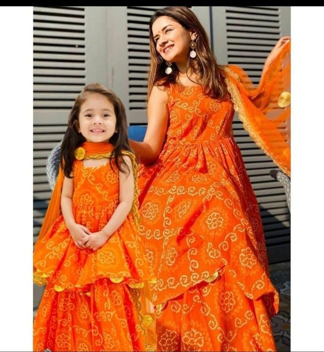 Mother & Daughter Combo , Customisation available uploaded by business on 3/2/2021
