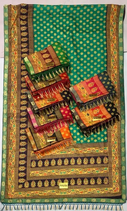 *PATOLA SILK*
*
*Packing - Photo + Thaili*
*Quality - Kumari Silk*
*( Full Maharani Lace uploaded by Krishna sarees on 4/2/2023