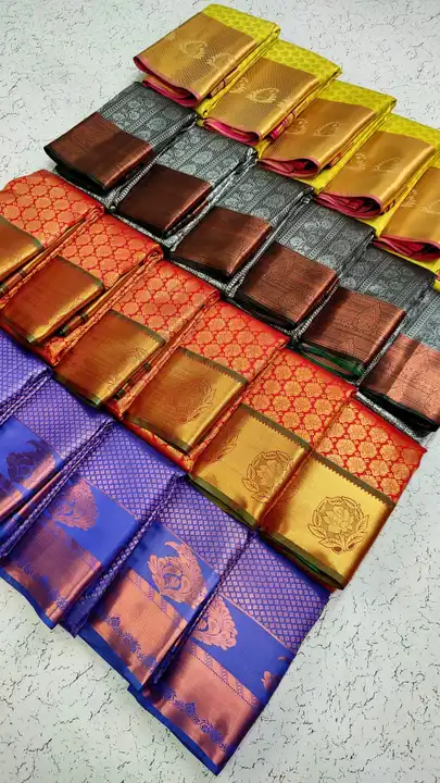 Semi silk sarees  uploaded by VGR & Co Elampillai sarees on 4/2/2023