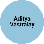 Business logo of Aditya vastralay