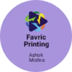 Business logo of Favric printing work