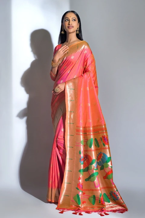WOMEN  LOOK IS ALWAYS ELEGANT WHEN THEY WERE SAREE SO FOR THAT WE ARE BACK WITH A NEW BANARASI SAREE uploaded by A.S creation on 4/2/2023
