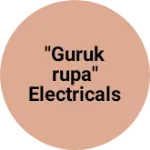 Business logo of "Gurukrupa" electricals & electronics