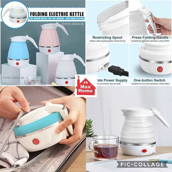 Folding Electric kettle  uploaded by business on 3/2/2021
