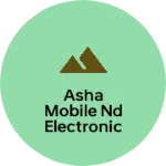 Business logo of ASHA mobile nd electronics