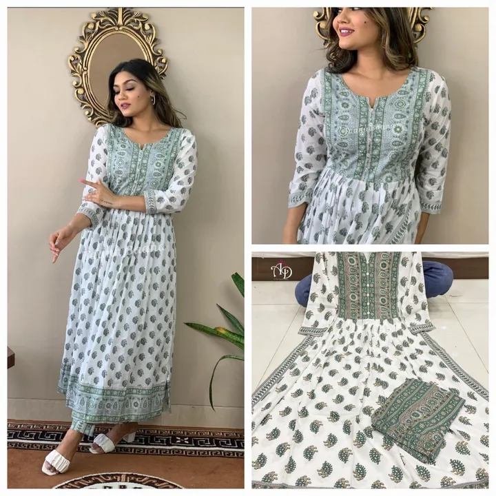 Nyra cut Kurta with Pant  uploaded by ISHANI COLLECTIONS  on 4/2/2023