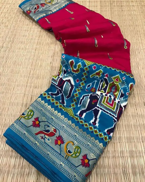 Munga Dola Silk Sarees uploaded by L & S GOODS CO on 4/2/2023