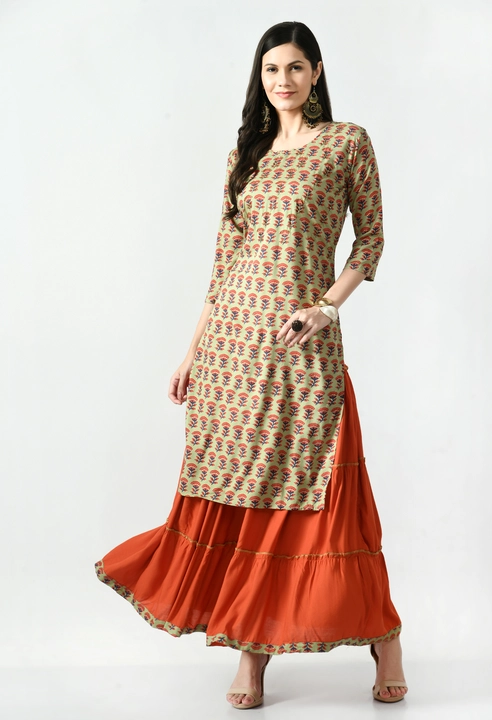 Post image Hey! Checkout my new collection called
KURTI SKIRT SET.