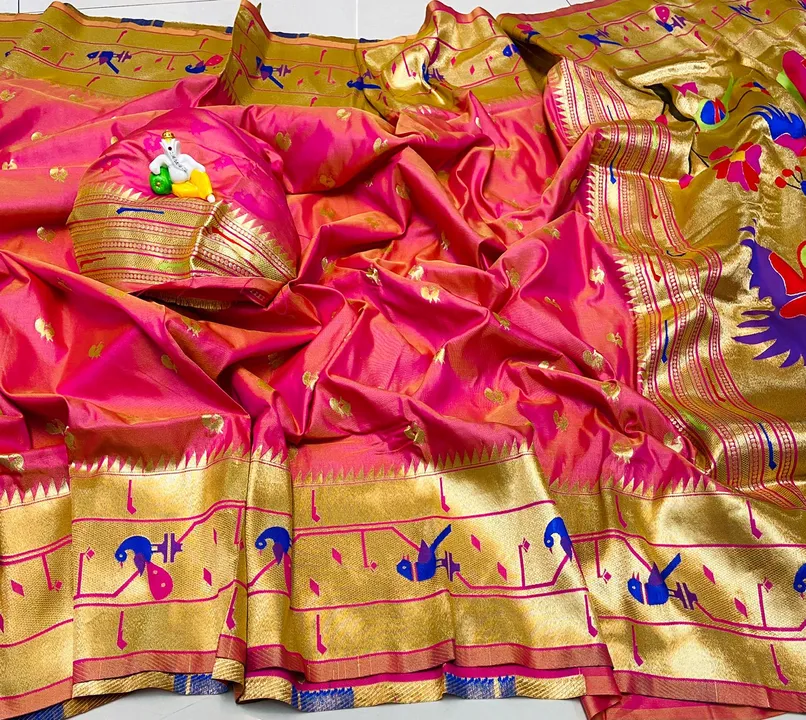 Paithani silk saree  uploaded by SAURYA LIFE STYLE on 4/2/2023