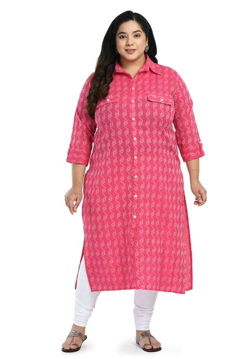 Plus size kurti uploaded by ANJUSHREE CLOTHING STORE on 4/2/2023