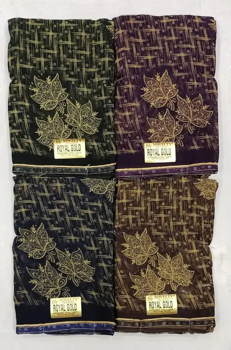 Royal gold uploaded by Krishna sarees on 4/2/2023