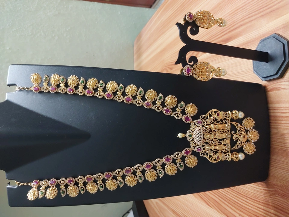 Ramparivar long chain with Ramparivar earrings  uploaded by business on 4/2/2023