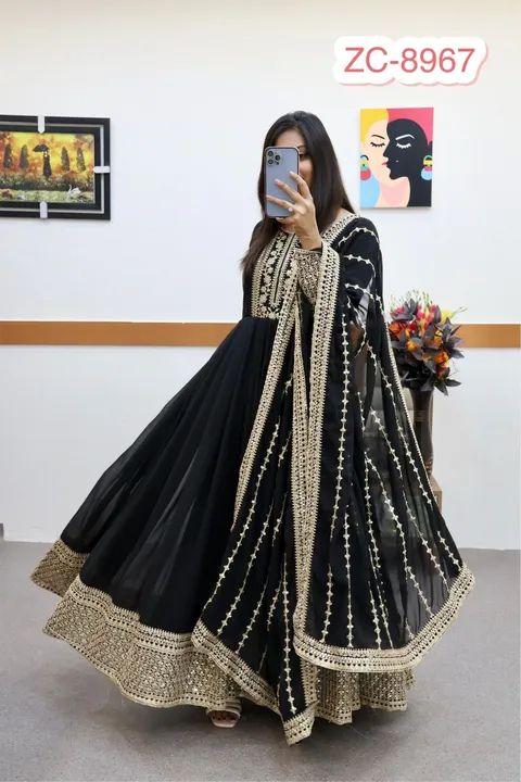 Gown uploaded by AISH NAWAZ COLLECTION on 4/2/2023