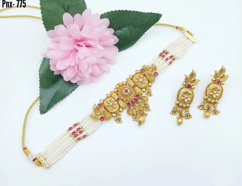 Chokar set uploaded by Mataji jewellery on 4/2/2023