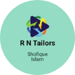 Business logo of r n tailors