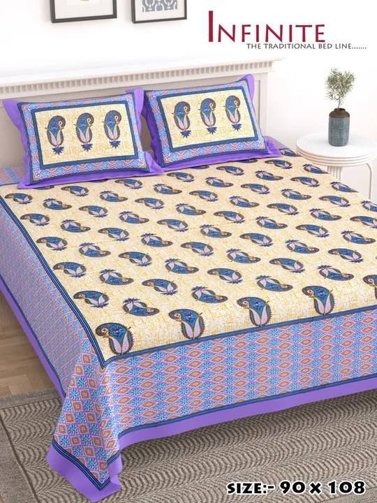 King size bedsheets uploaded by COPPVILLA - The art and craft store on 4/2/2023