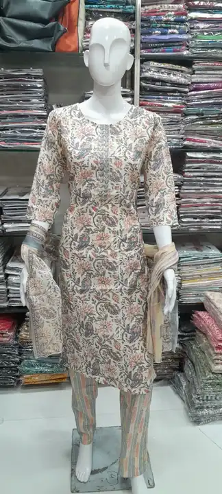 Pure 60-60 cotton 3pcs set M TO XXL  uploaded by Bhagat kanwarram garments on 5/30/2024