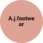 Business logo of A.J.Footwear