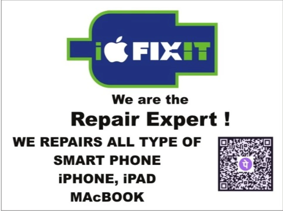 Visiting card store images of iApple Fixit