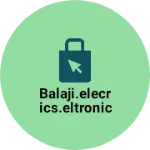 Business logo of Balaji.elecrics.eltronic