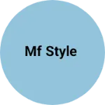 Business logo of MF STYLE