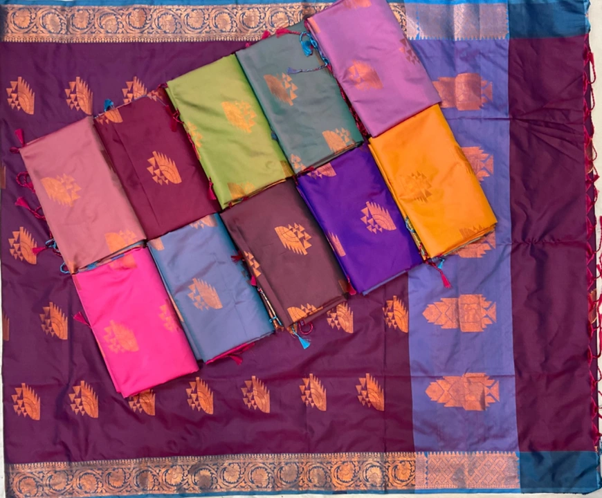 Soft silk saree  uploaded by INDIAN SILK EMPORIUM on 4/2/2023