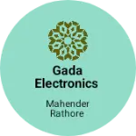 Business logo of Gada Electronics